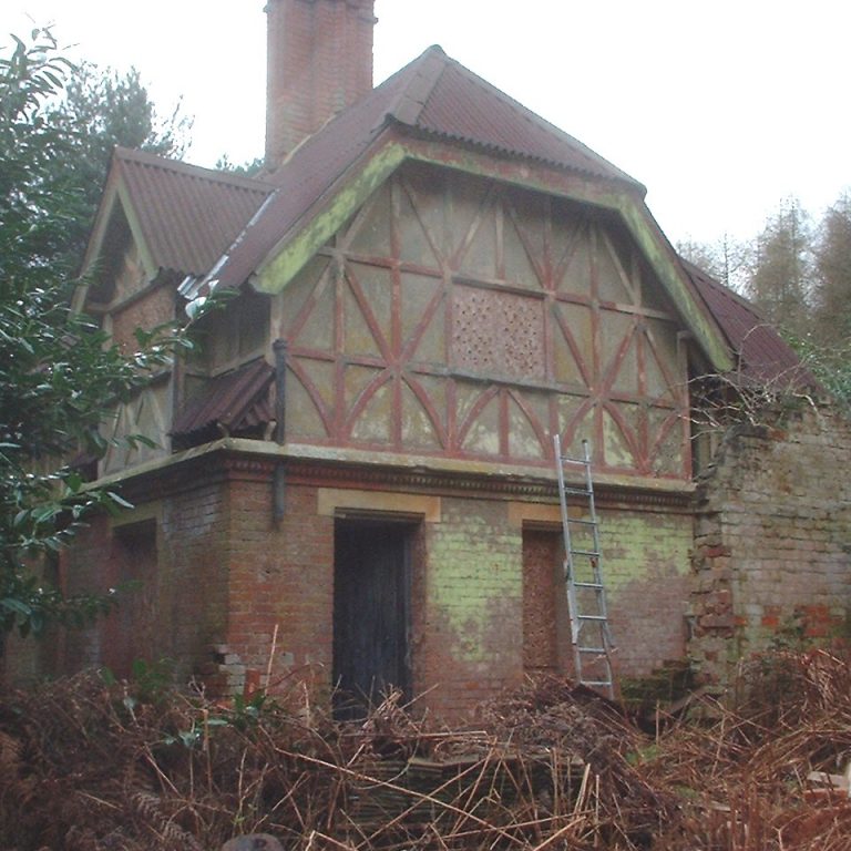 before photo - gamekeepers cottage renovation