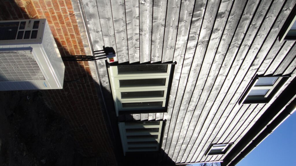 windows on barn conversion