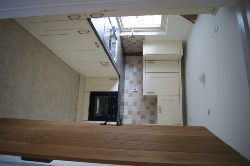 Kitchen in barn conversion