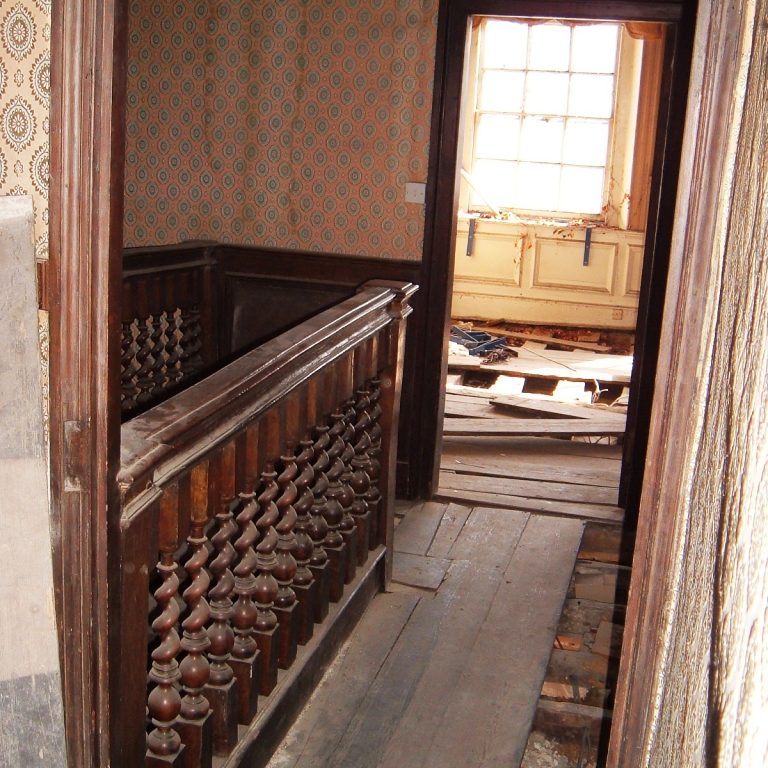 Listed building hallway