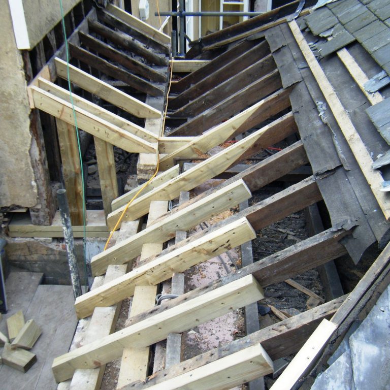 Listed building roof