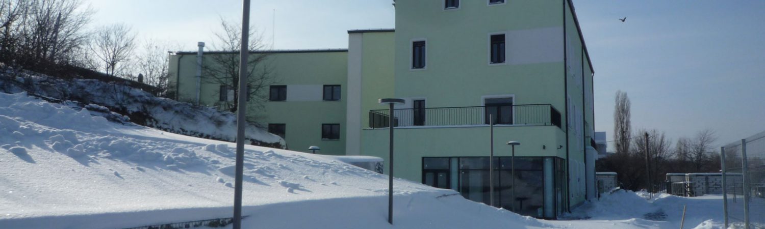 Plumbuita Hospice in Romania, exterior