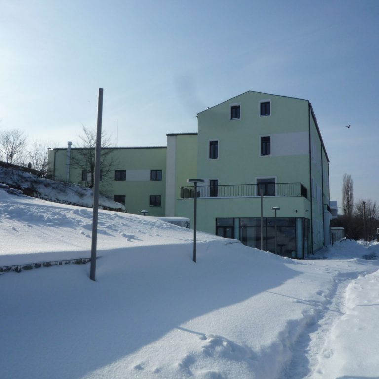 Plumbuita Hospice in Romania, exterior