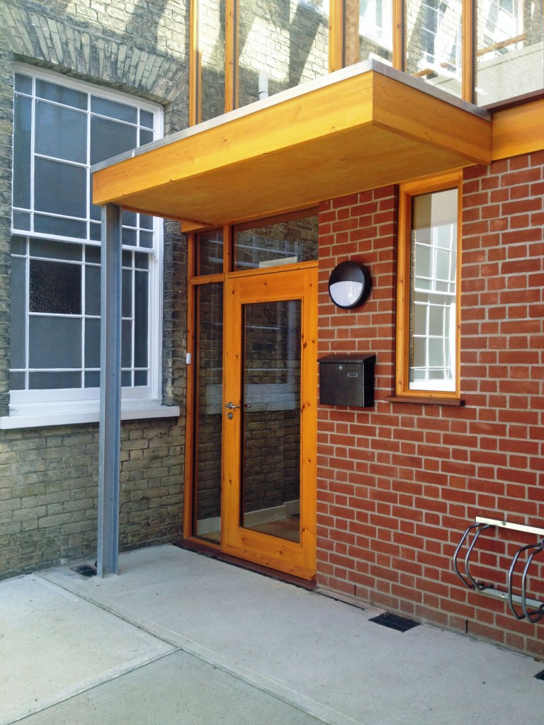 Baptist church architecture extension design