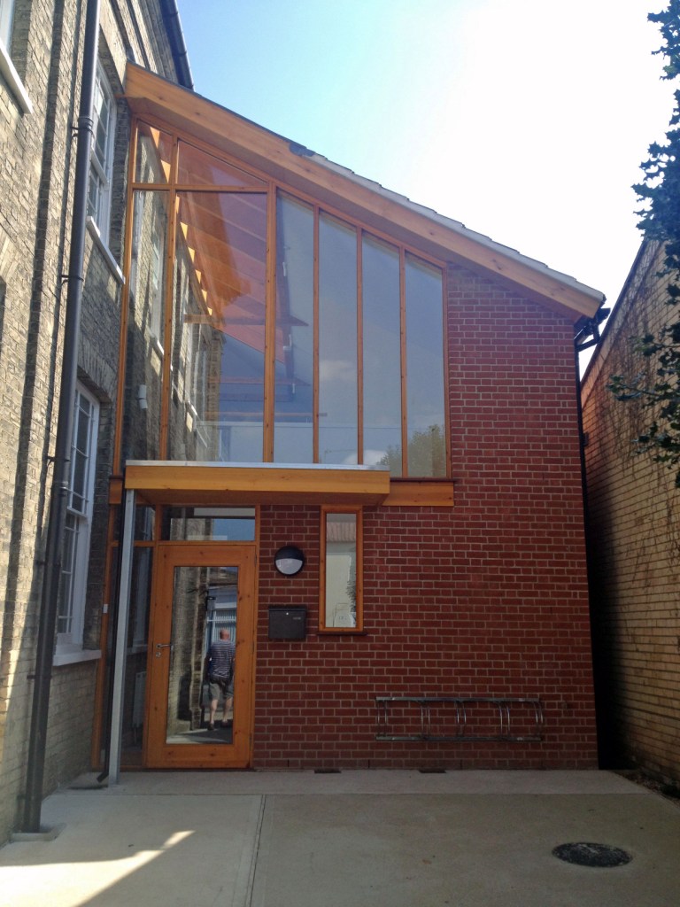 Baptist church architecture extension