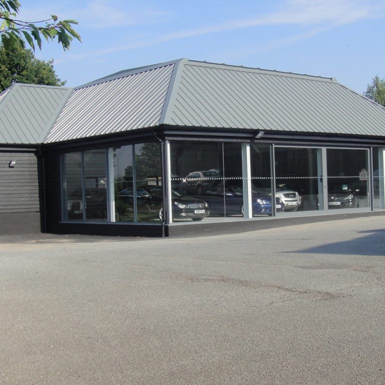 Car showroom commercial architecture