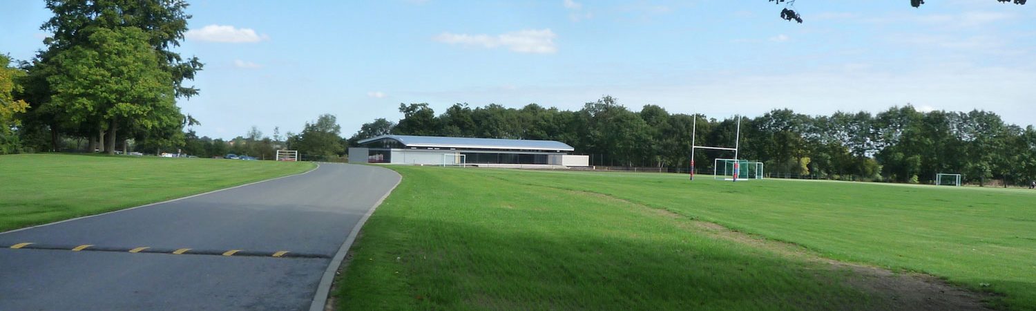 Finborough School sports complex exterior