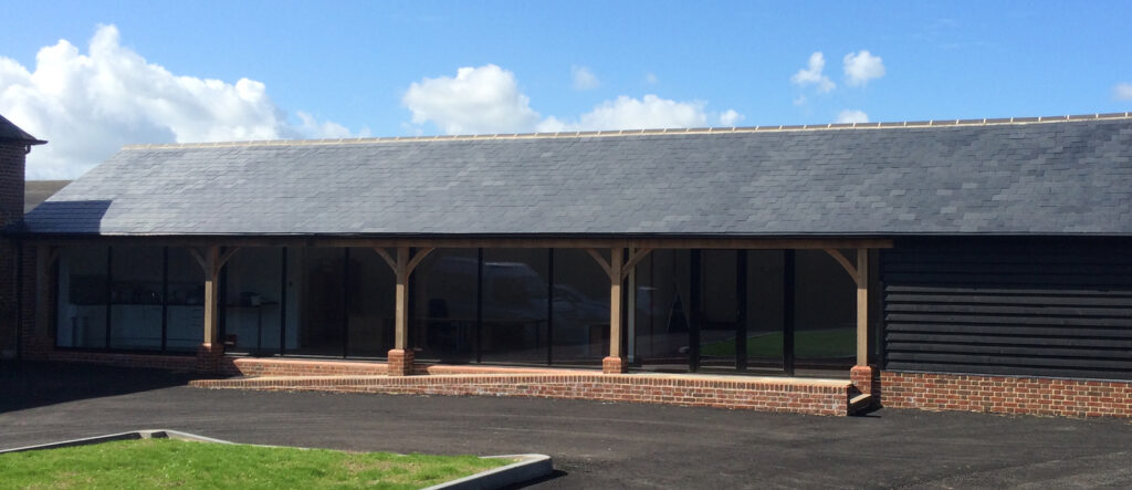 Cart lodge office conversion