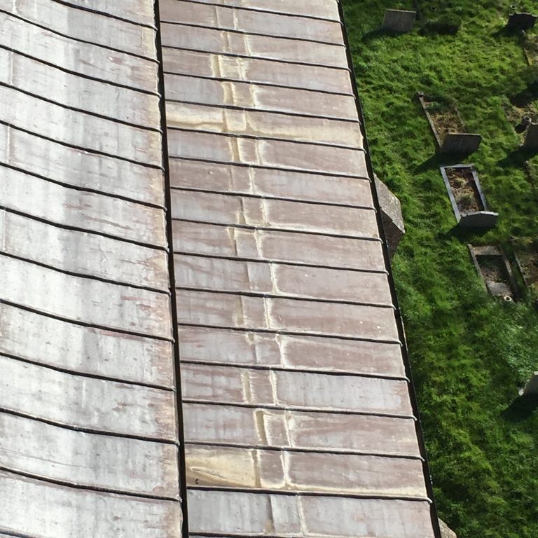 church roof repair design