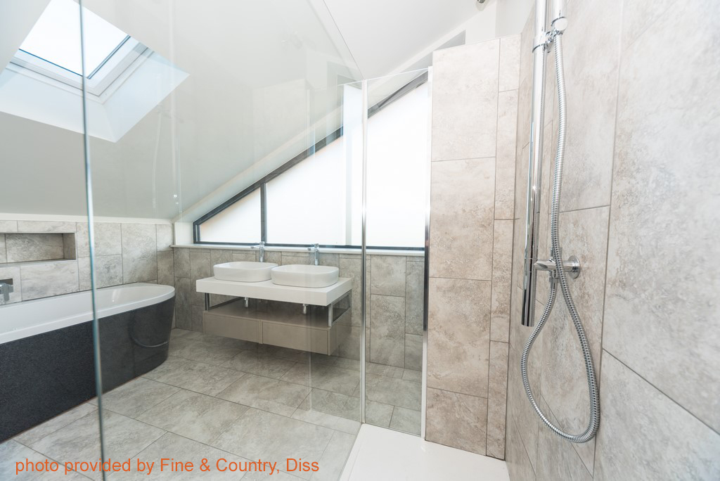 interior photo showing architectural improvements