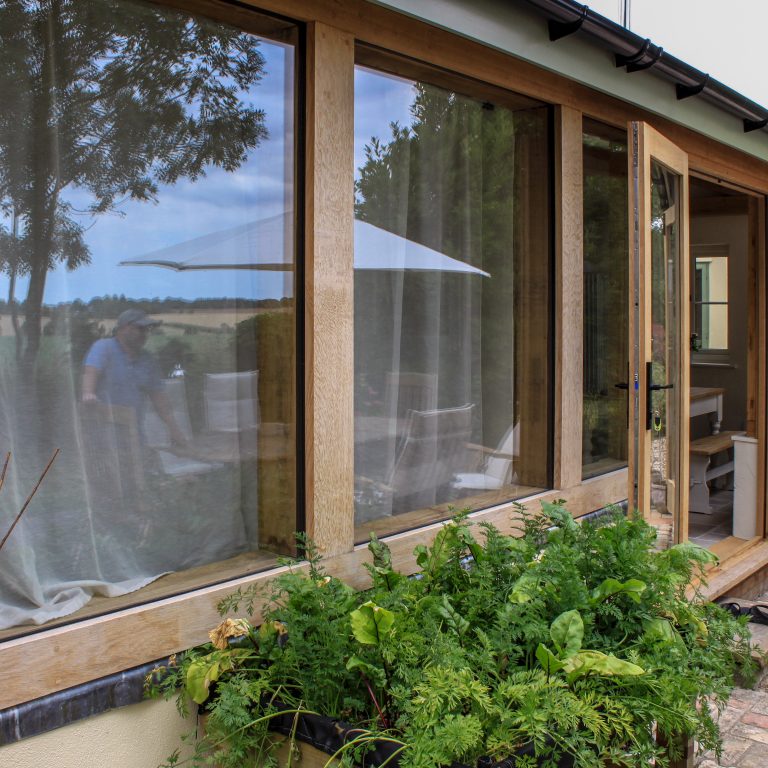 House extension window photo