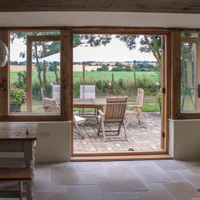 House extension door design