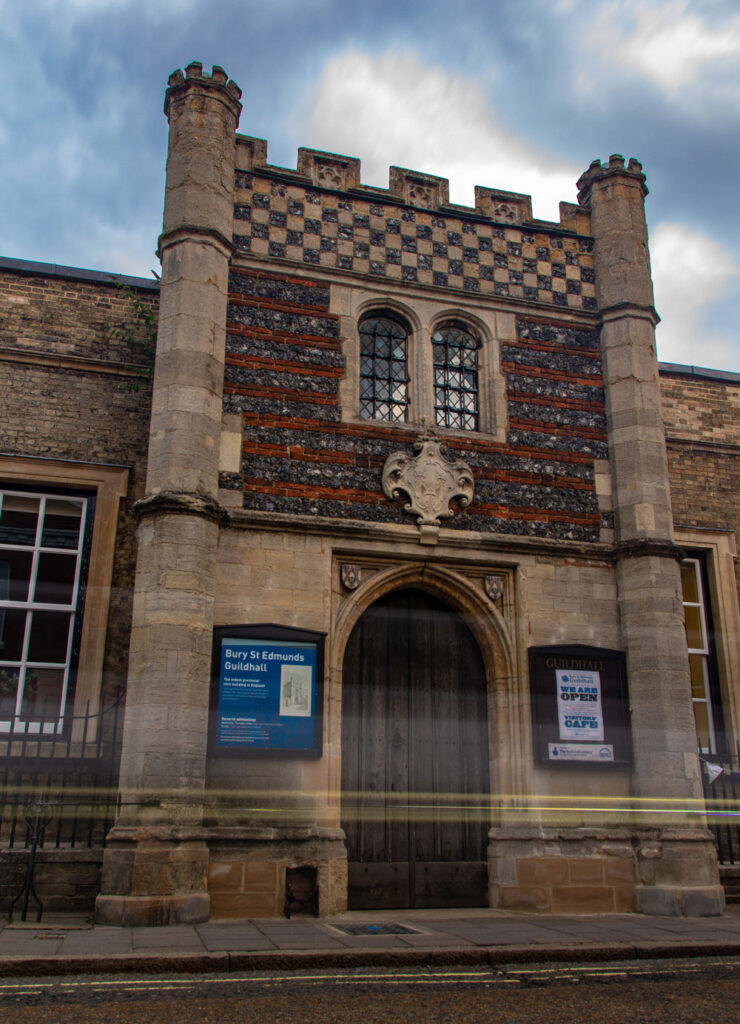 Bury St Edmunds Guildhall front exterior