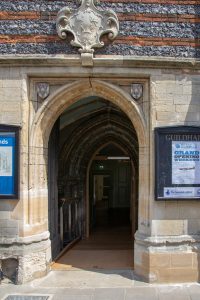 Bury St Edmunds Guildhall front entrance