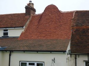Roof repairs on a Grade II listed house