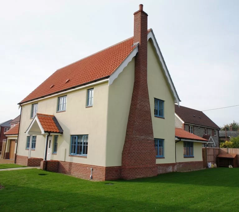 New housing in Wortham