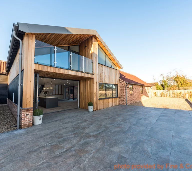 Modern barn conversion
