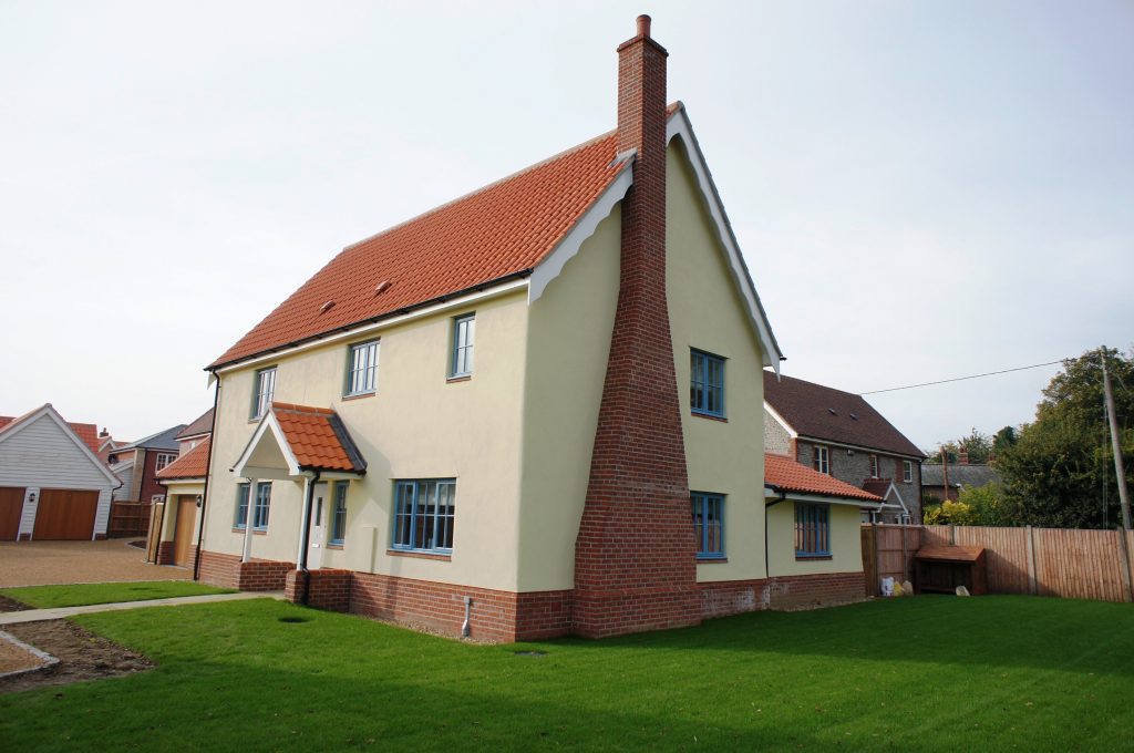 New housing in Wortham