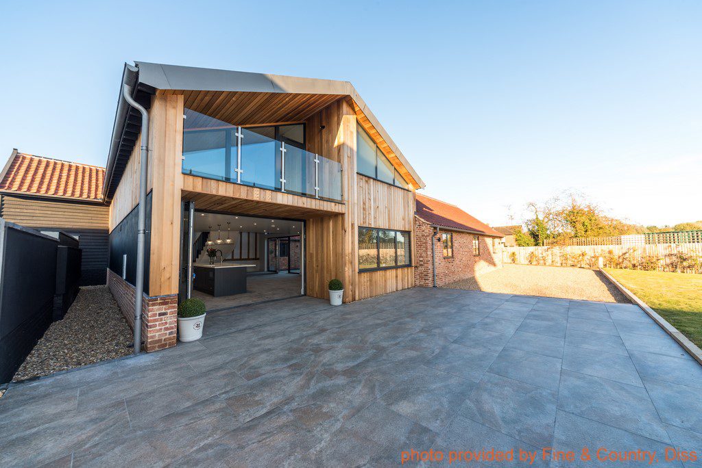 Modern barn conversion
