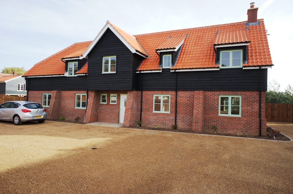 Eco housing development Suffolk