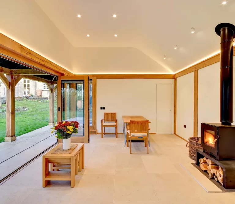 A photo of a new garden room by Whitworth