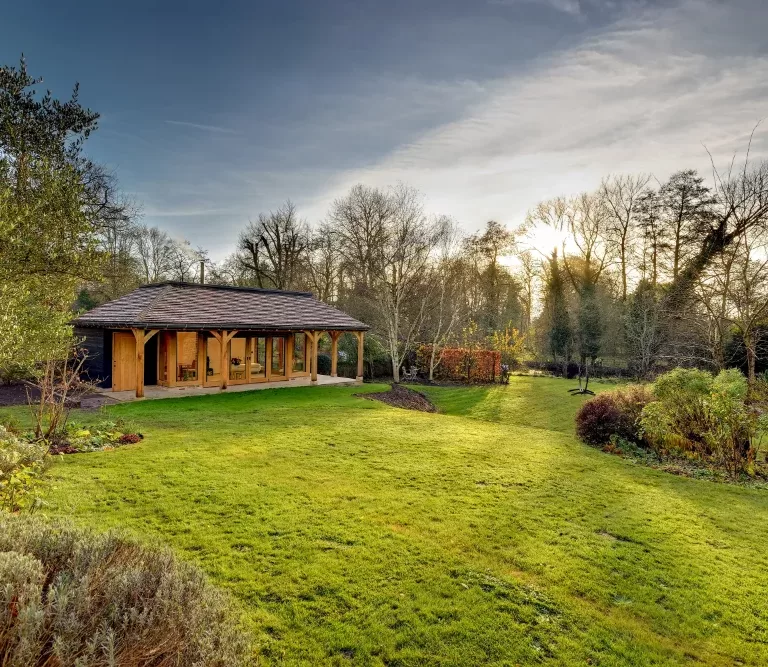 A photo of a new garden room by Whitworth