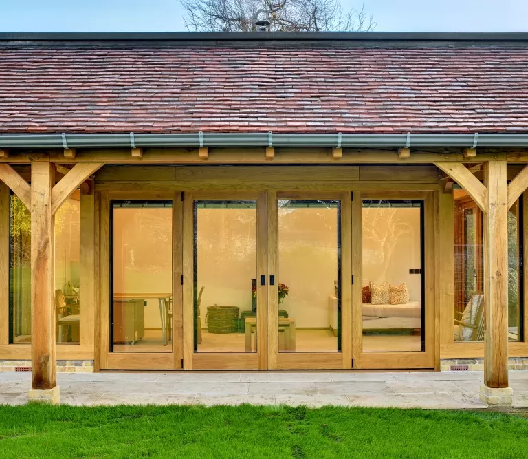 A photo of a new garden room by Whitworth