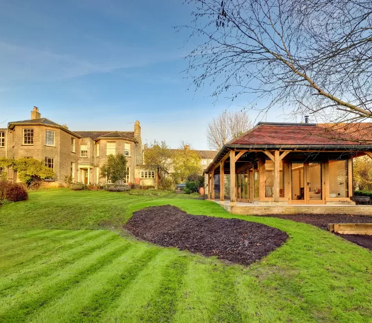 A photo of a new garden room by Whitworth