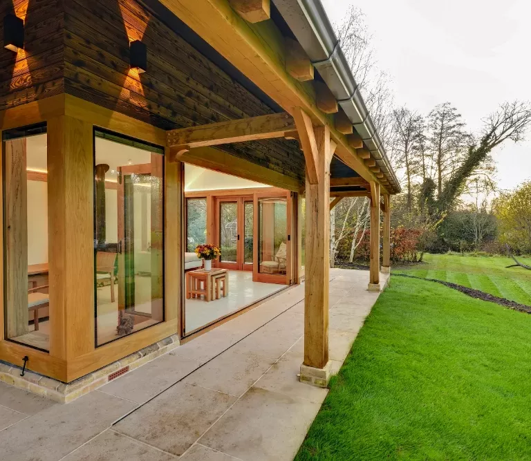 A photo of a new garden room by Whitworth