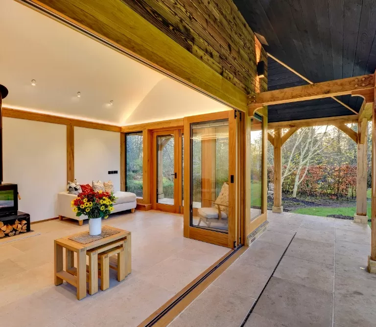 A photo of a new garden room by Whitworth