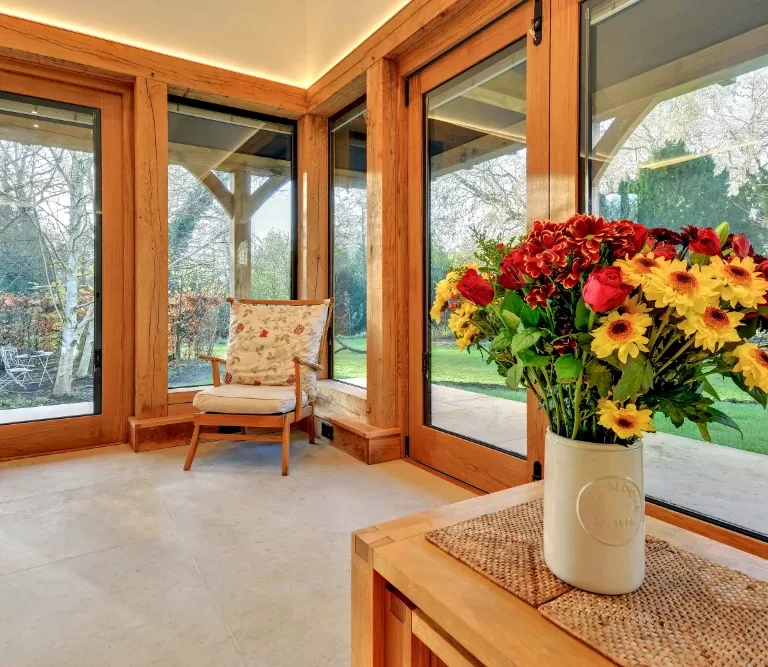A photo of a new garden room by Whitworth