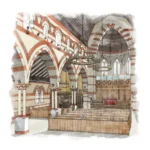 A drawing of proposed work at Holt Methodist Church by Whitworth architects