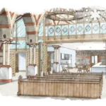 A drawing of proposed work at Holt Methodist Church by Whitworth architects