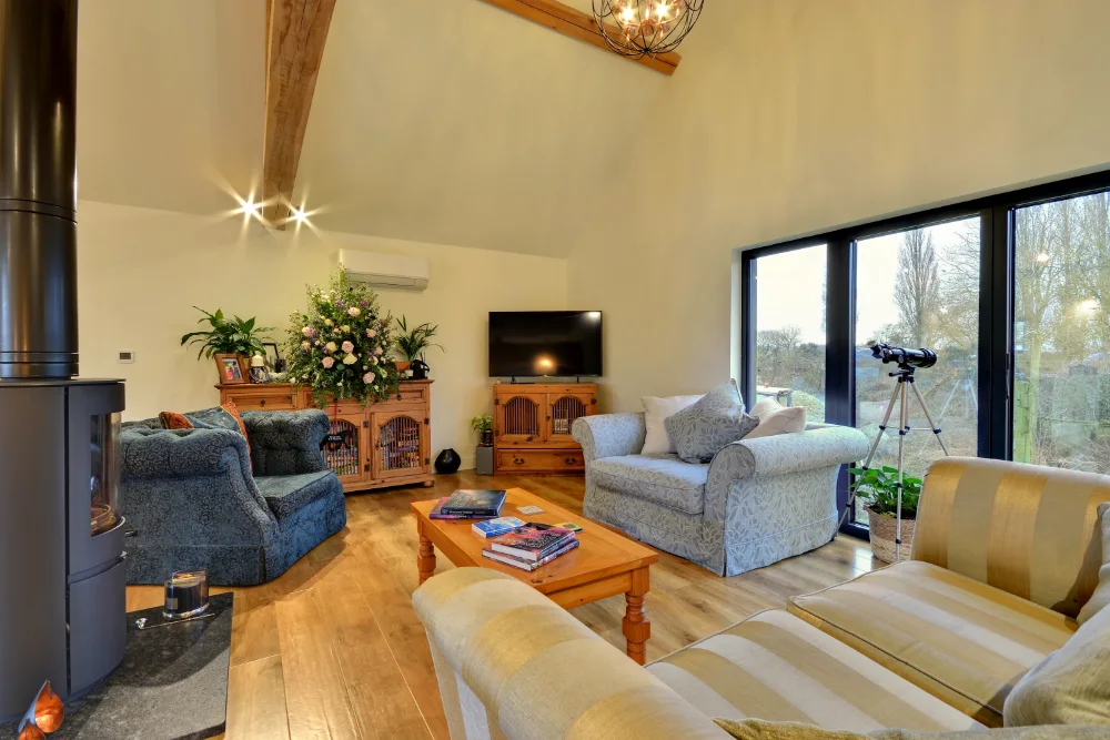 Photo of a new Suffolk farmhouse by Whitworth