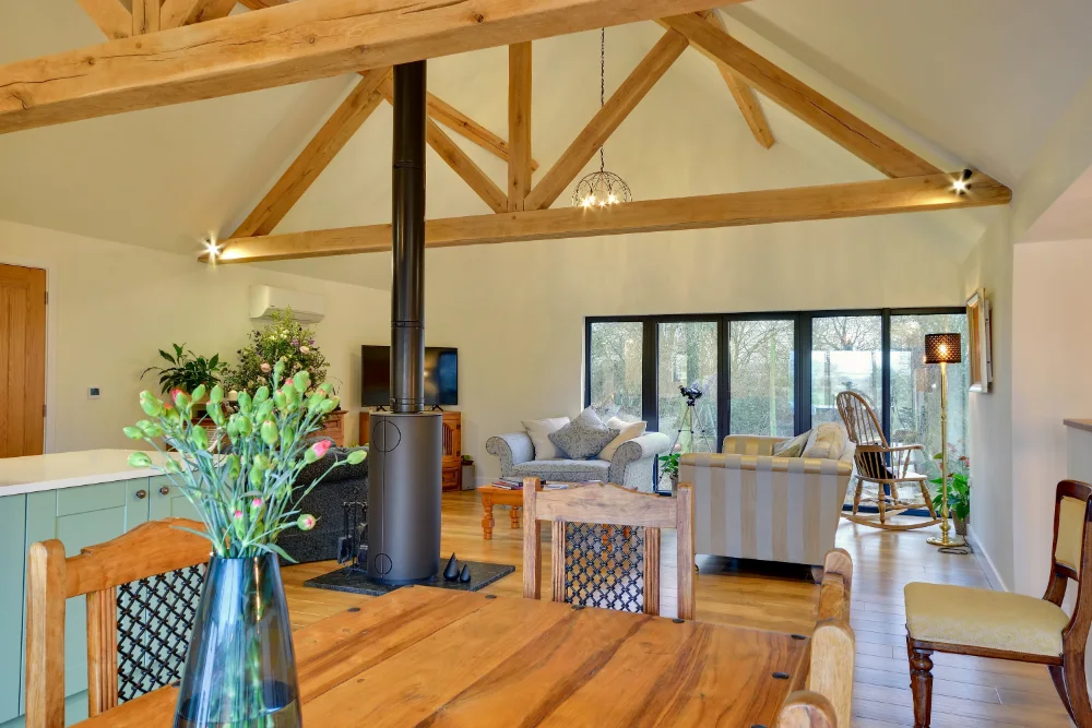 Photo of a new Suffolk farmhouse by Whitworth