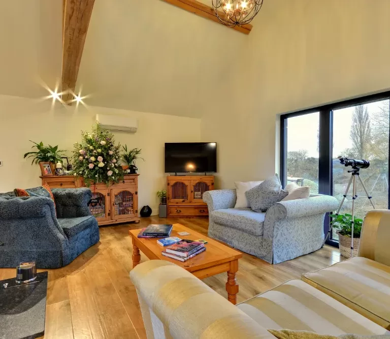 A photo of a new Suffolk Farmhouse