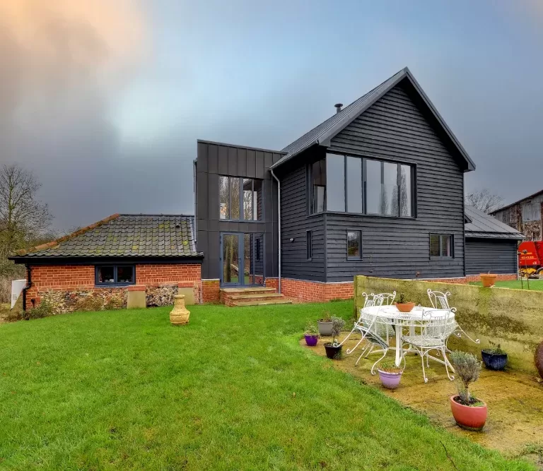 A photo of a new Suffolk Farmhouse