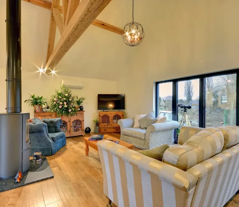 A photo of a new Suffolk Farmhouse