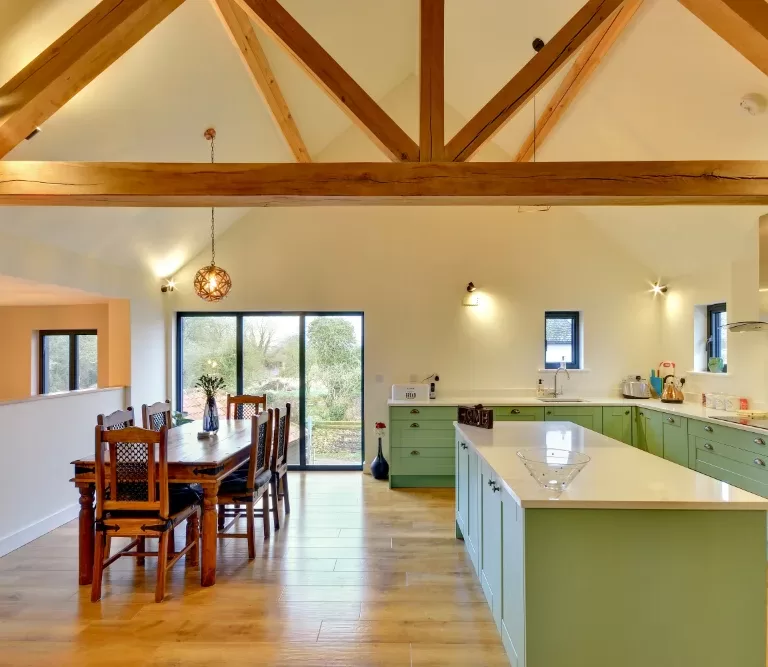 A photo of a new Suffolk Farmhouse