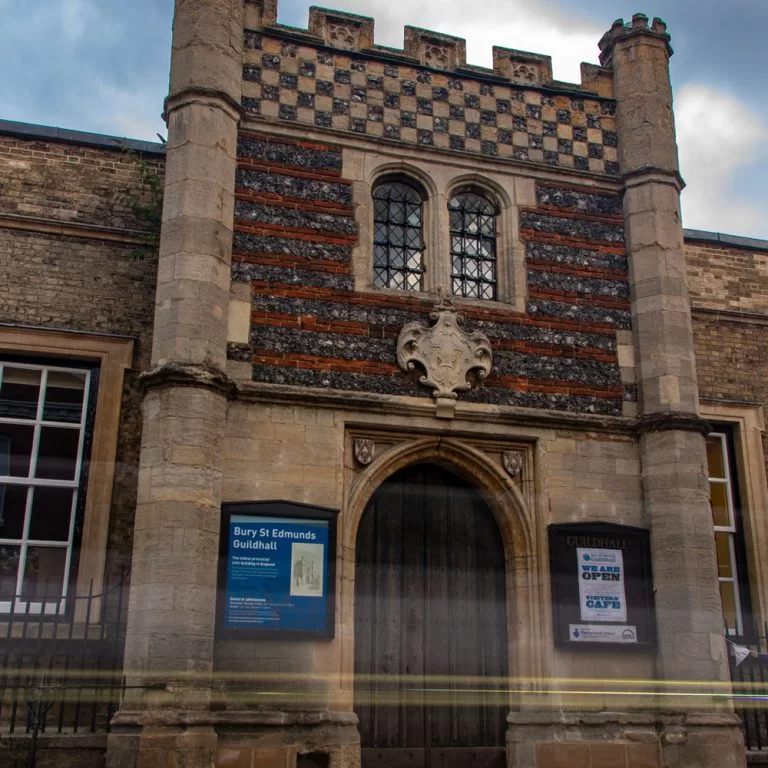 Bury St Edmunds Guildhall front exterior