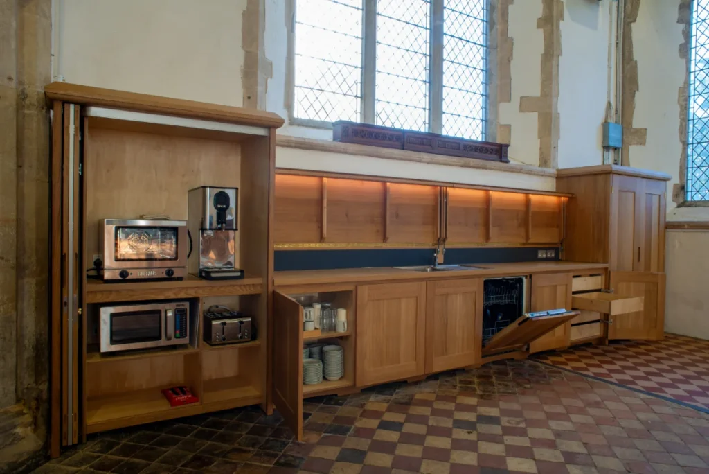 All Saint Church, Stanton, Suffolk church reordering by Whitworth