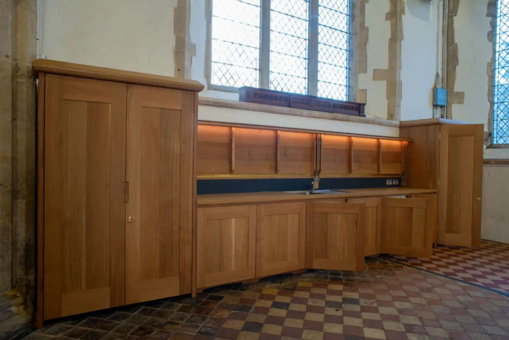 All Saint Church, Stanton, Suffolk church reordering by Whitworth