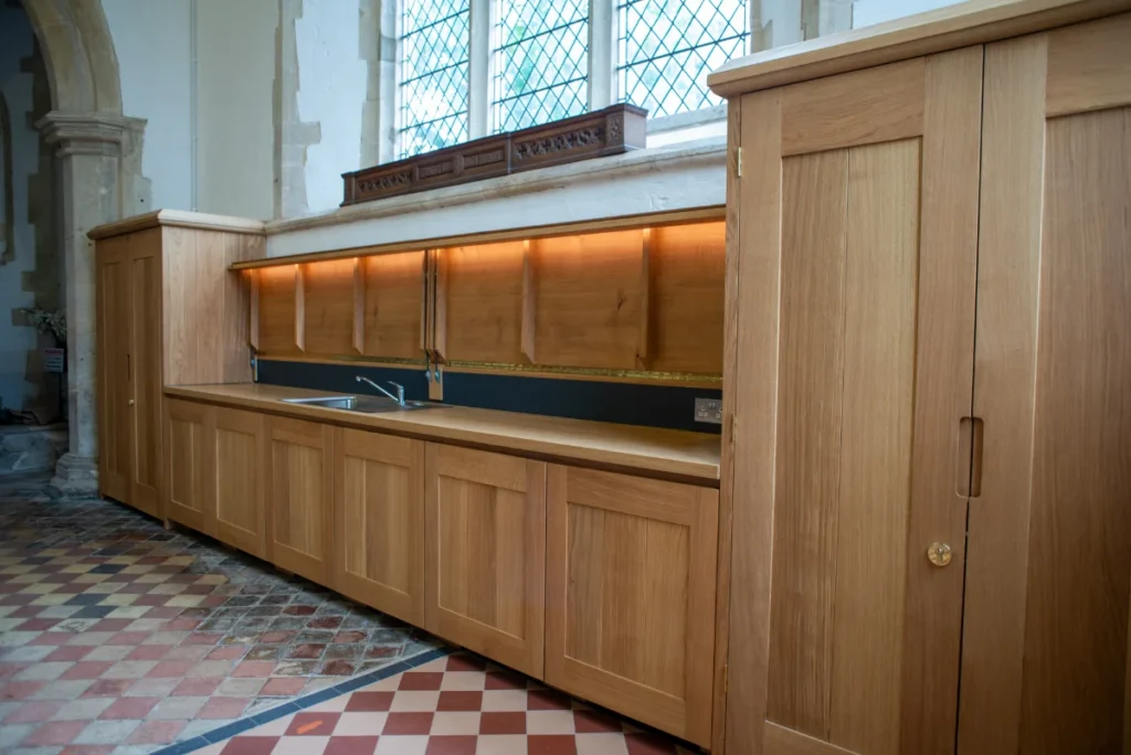 All Saint Church, Stanton, Suffolk church reordering by Whitworth